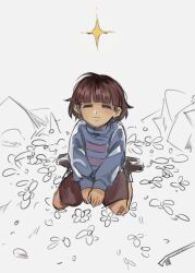 frisk (undertale) from undertale by anaizzzen