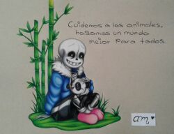 sans (undertale) from undertale by aideemargarita