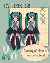 hatsune miku from vocaloid