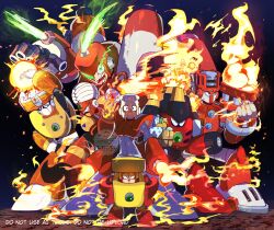 fire man from mega man (classic) by srnhuyuno