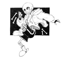 sans (undertale) from undertale by anaizzzen