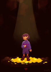 frisk (undertale) from undertale by anaizzzen