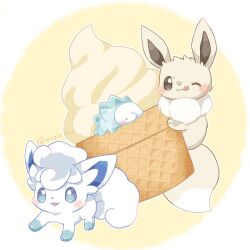 alolan vulpix from pokemon by kana (maple926)