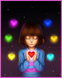 frisk (undertale) from undertale by aideemargarita