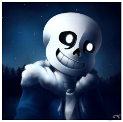 sans (undertale) from undertale by aideemargarita