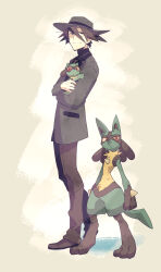 lucario from pokemon by kokujin youhei