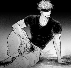 gojou satoru from jujutsu kaisen