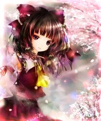 hakurei reimu from touhou by setsu