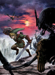 link from the legend of zelda by nakano yusuke