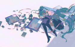 hatsune miku from vocaloid