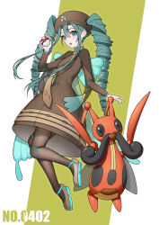 bug miku (project voltage) from pokemon