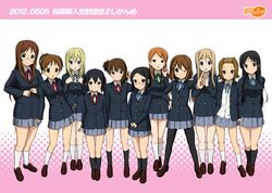 hirasawa ui from k-on! by ryunnu
