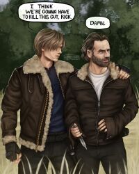 leon s. kennedy from resident evil by maizeyart