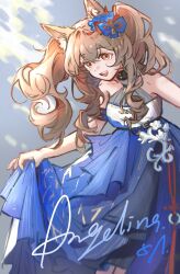 angelina (arknights) from ambience synesthesia