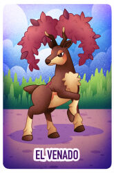 sawsbuck from pokemon