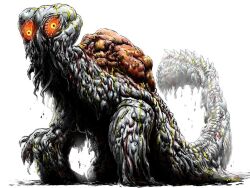 hedorah from godzilla (series) by kuroi kazuhiro