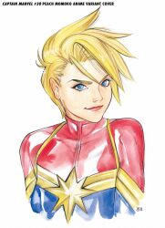 carol danvers from marvel by peach momoko