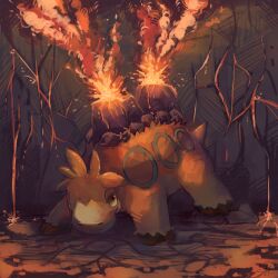 camerupt from pokemon by salanchu
