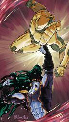 star platinum from jojo no kimyou na bouken