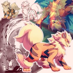 arcanine from pokemon by shoupitsuki