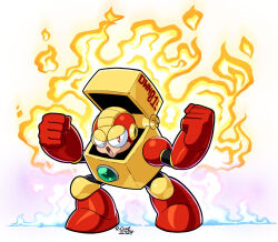 mega man (classic) fan art