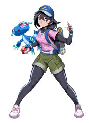 female protagonist (pokemon ww) from pokemon by genzoman
