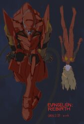 eva 02 from neon genesis evangelion