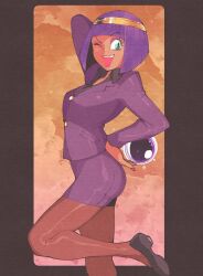 menat from street fighter by inkerton-kun