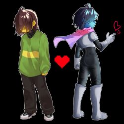kris (dark world) (deltarune) from deltarune by yoshino (q sci)
