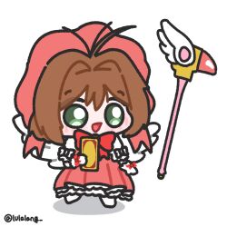 kinomoto sakura from cardcaptor sakura by lulalang