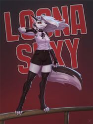 loona (helluva boss) from chainsaw man