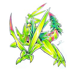 mega sceptile from pokemon