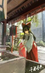hakurei reimu from original by jin jin jin jin
