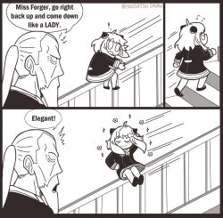 anya (spy x family) from nancy (comic strip) by yui (jisatsu)