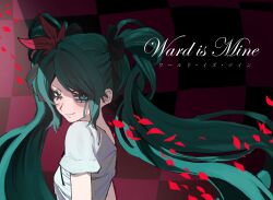 hatsune miku from vocaloid