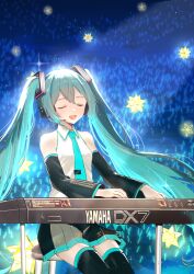 hatsune miku from vocaloid
