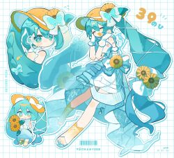 hatsune miku from vocaloid