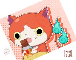 jibanyan from youkai watch by kannatuki getto