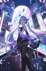 hatsune miku from vocaloid