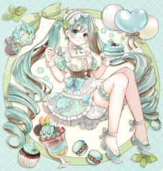 hatsune miku from vocaloid