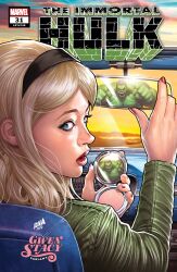 gwen stacy from marvel by david nakayama