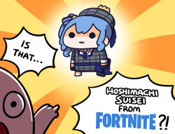 hoshimachi suisei from fortnite by keenbiscuit