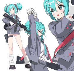 hatsune miku from vocaloid by bypos