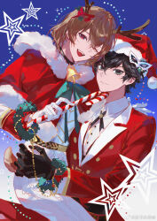 akechi gorou from christmas by doran (doran7280)