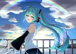 hatsune miku from vocaloid