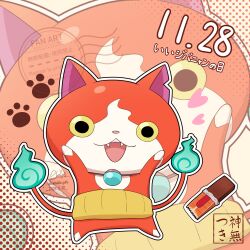jibanyan from youkai watch by kannatuki getto