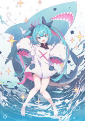 hatsune miku from vocaloid by 40hara