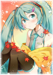 hatsune miku from vocaloid by agonasubi