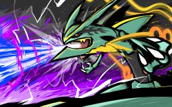 mega rayquaza from pokemon