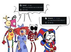 gangle (the amazing digital circus) from reddit